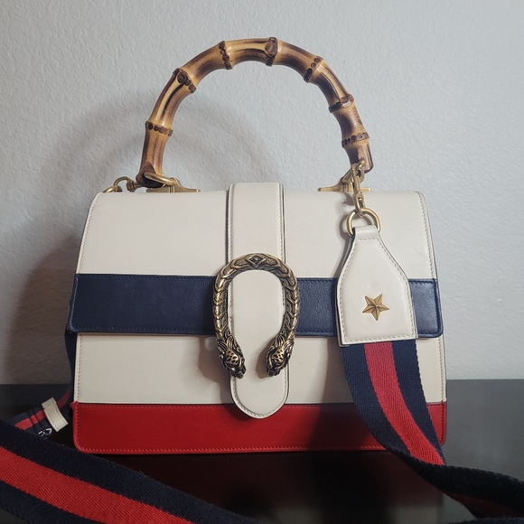 Gucci Handbags - Gucci Dionysus Bamboo Top-Handle